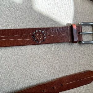 Polo by Ralph Lauren Brown Leather Women's Belt